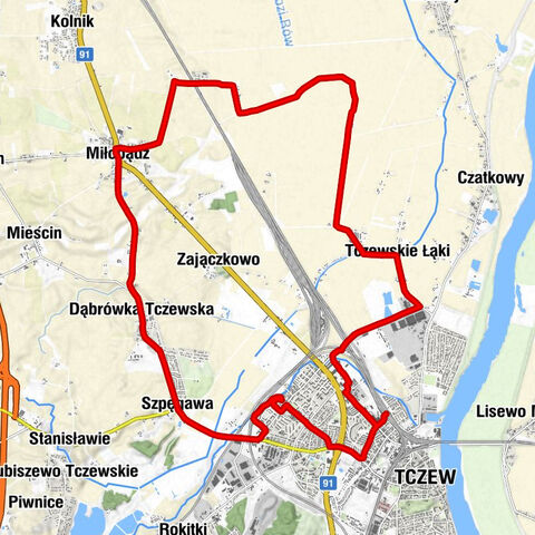 Tczew - Zatorze - Malinowo