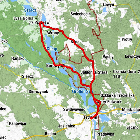 Trzciel - Stare Miasto - Jabłonka Stara - Kościół pw. św. Marii Magdaleny