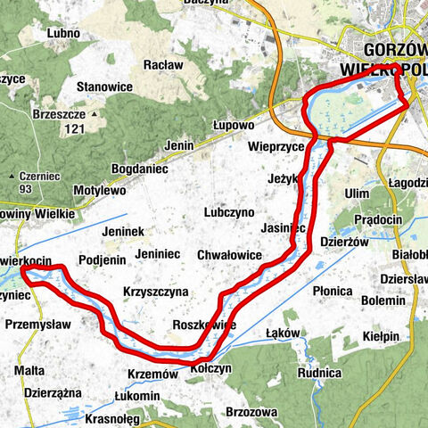 Wieprzyce - Kościół Matki Boskiej Różańcowej w Świerkocinie - Katedra Wniebowzięcia NMP w Gorzowie Wielkopolskim - Cerkiew Narodzenia Najświętszej Maryi Panny