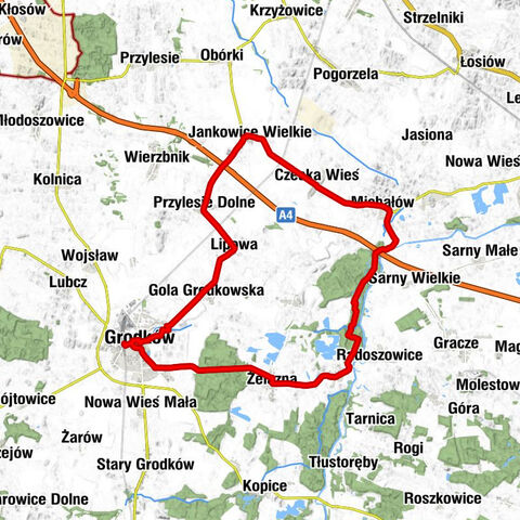 Grodków Śląski - No Rules - Kościół parafialny pw. św. Jadwigi - Kościół pw. Wniebowzięcia Najświętszej Maryi Panny w Jankowicach Wielkich
