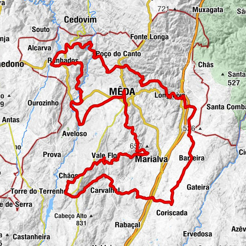 Mêda - Capela de São Pedro - Igreja Matriz - Santa Catarina - Capela de Nossa Senhora dos Milagres