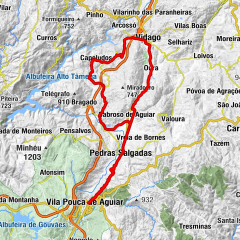 Igreja Paroquial de Capeludos - Capela de Nossa Senhora das Necessidades - Vidago - Igreja Paroquial de Vidago