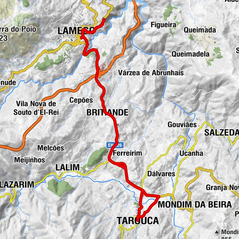 Tarouca - Capela do Mártir São Sebastião - Solar - Igreja do Desterro