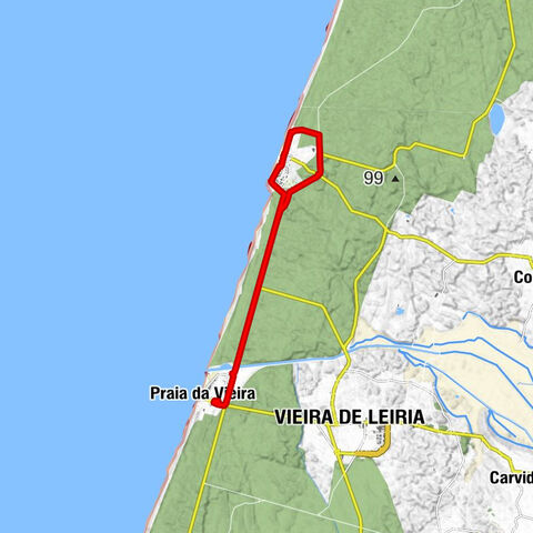 Praia da Vieira - Capela de Pedrogão