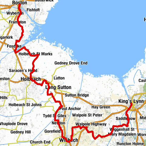 Purfleet Quay - King's Lynn Minster - St Peter & St Paul - Fish Hill