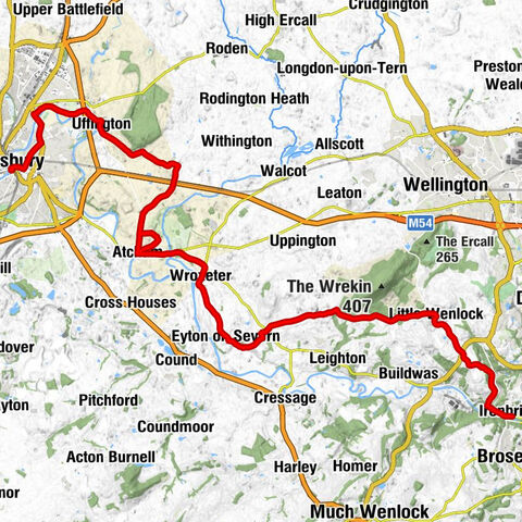 Coleham - Shrewsbury Abbey - Upton Magna St. Lucia - Pondicherry