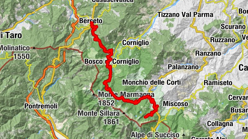 Rifugio Albergo Prato Spilla - Chiesa di San Lorenzo - Rifugio Lagoni - Berceto