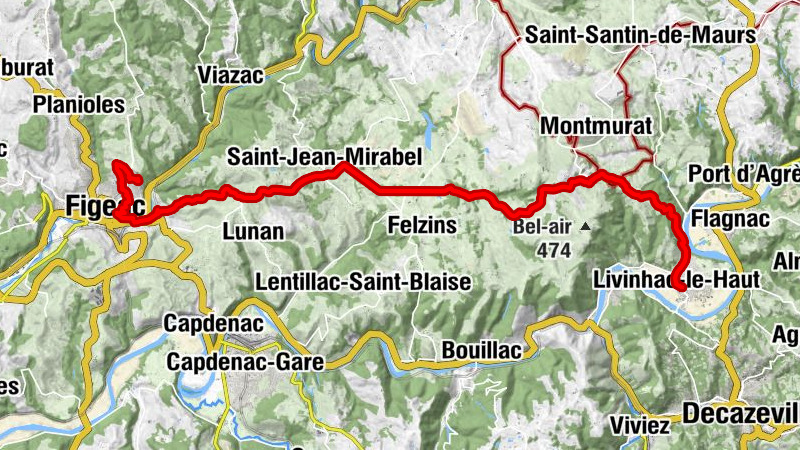 Figeac - Chapelle Sainte-Marie-Madeleine de Guirande - Chapelle Notre-Dame de la Pitié - Livinhac-le-Haut