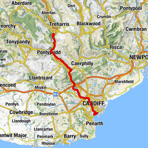 Cardiff Bay - Penarth - Cardiff - Abercynon Methodist Church