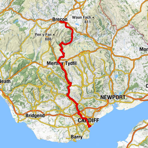 Cardiff Bay - Penarth - St Thomas the Apostle - Brecon