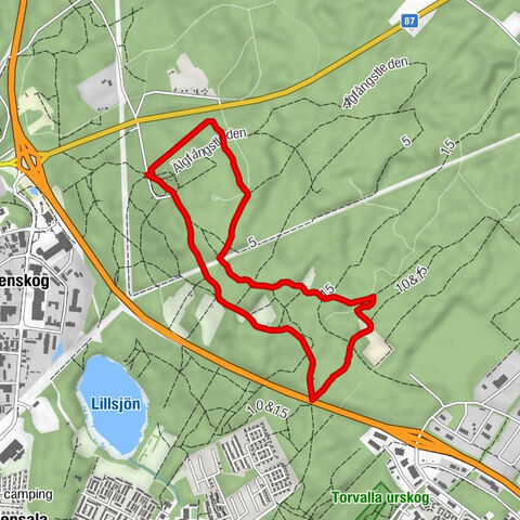 Östersunds kommun - Ol-Johansbodarna - Markussonsbodarna - Per Isakssons vallen