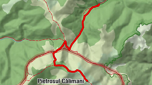 Șaru Dornei - Izvor - Popasul Iosif al II-lea - Pietrosul Călimani
