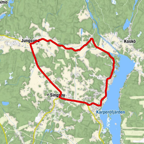 Korsholm - Jungsund - Singsby - Karperö