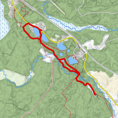 Jäneda küla - Aegviidu Siniallikad
