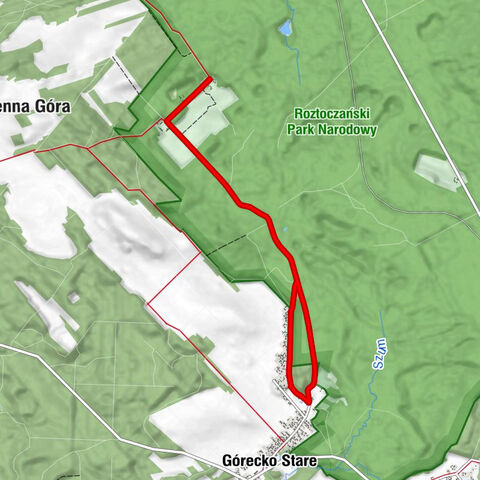 Górecko Nowe - Gródź - Florianka