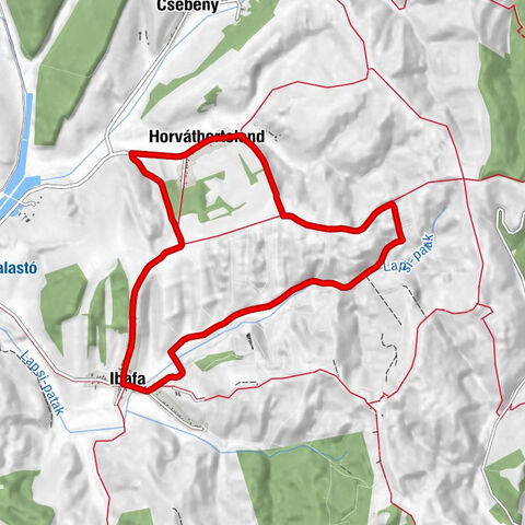 Ibafa - Rózsafüzér királynője iskolakápolna - Horváthertelend - Szentháromság templom
