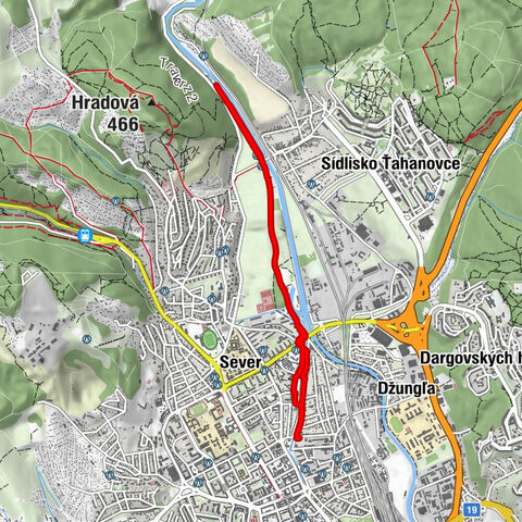 Košice - Ryba Anička - Anička - Severné Mesto