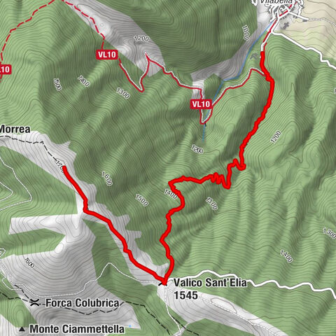 Collelongo-sentiero Frassati-monte Colubrica