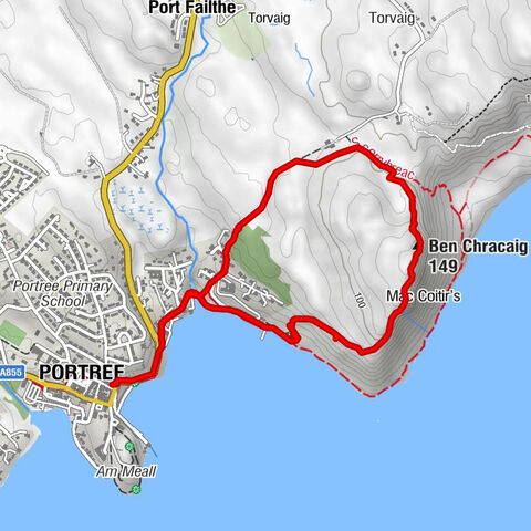 Portree, Ben Chracaig, Scorrybreac, Schottland/Vereinigtes Königreich