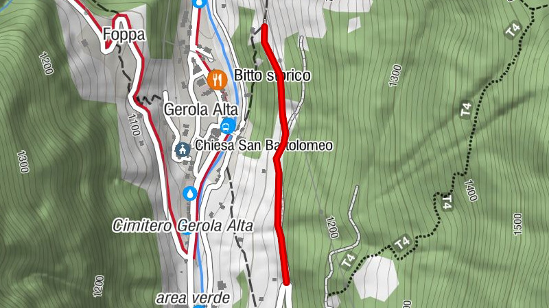 Ecomusenses, the accessible trail in Valgerola