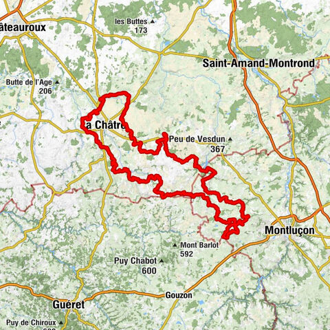 Parcours Gravel-VTT-Équestre Sur les pas des Maîtres Sonneurs