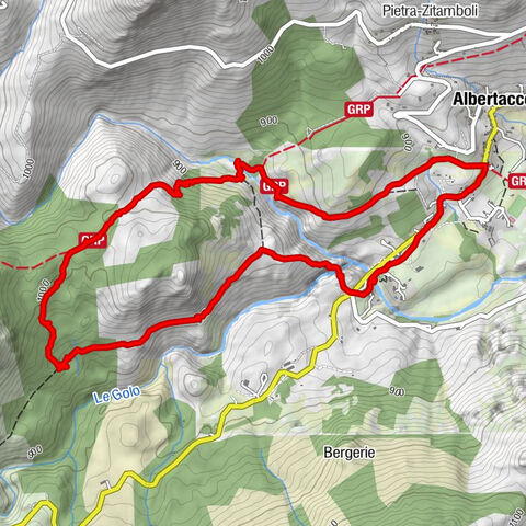 Albertacce mit 2 Badestellen