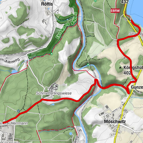 Von Plauen (Reißig) zur Talsperre Pöhl