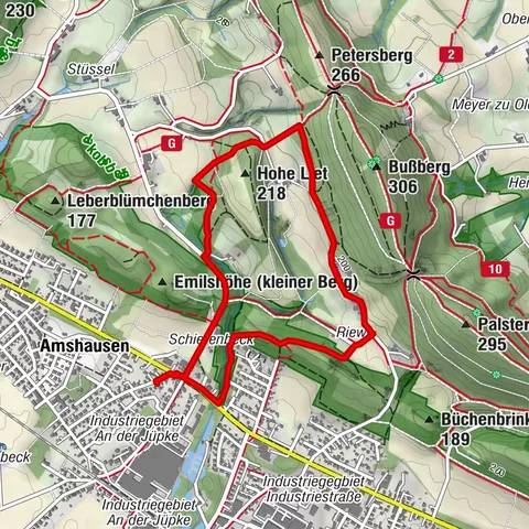 Schierenweg | Entlang des Jückemühlenbachs