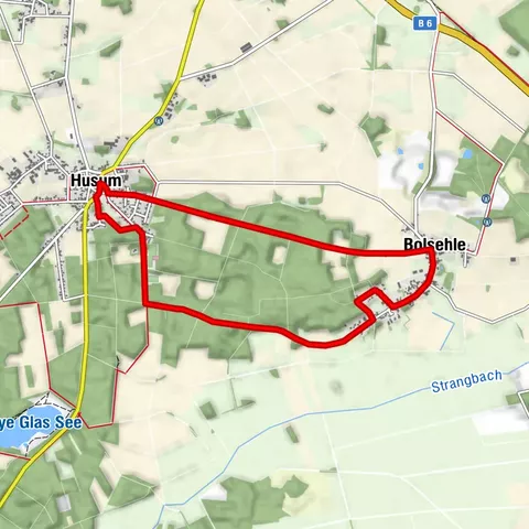 Waldweg Husum
