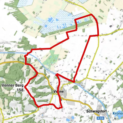 OC 3 - Rund um Venne - Mühle, Moor und Varusschlacht