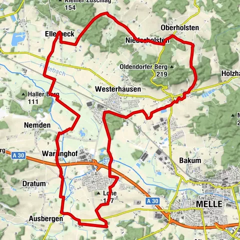 M6 - Rundweg Oldendorf / Gesmold