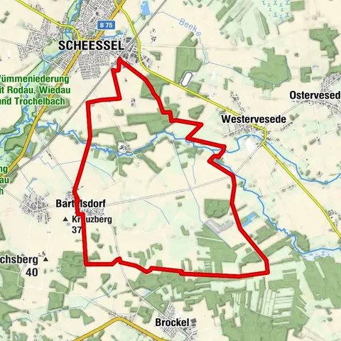 NORDPFAD Kirchsteg-Moore-Bäche