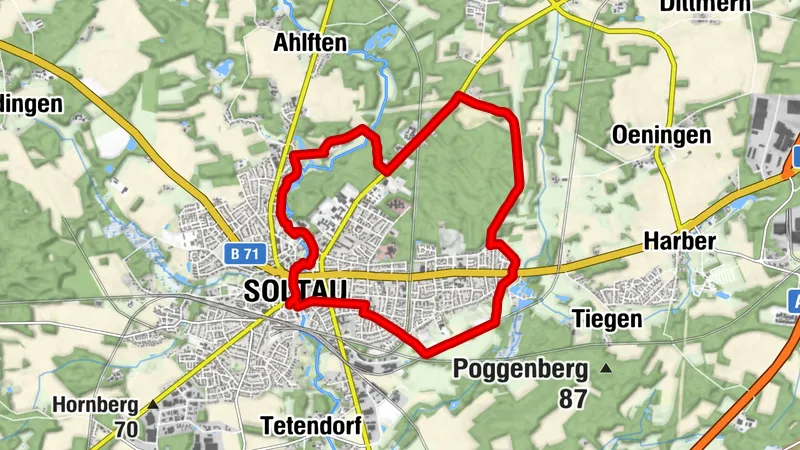 Böhmewald und Wacholderpark Rundtour Soltau