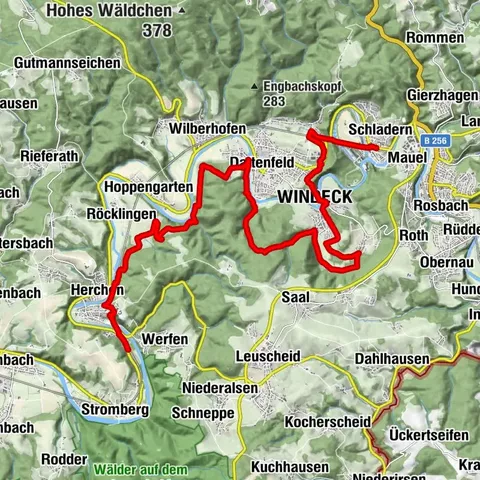 Natursteig Sieg | Etappe 07 | Herchen–Schladern
