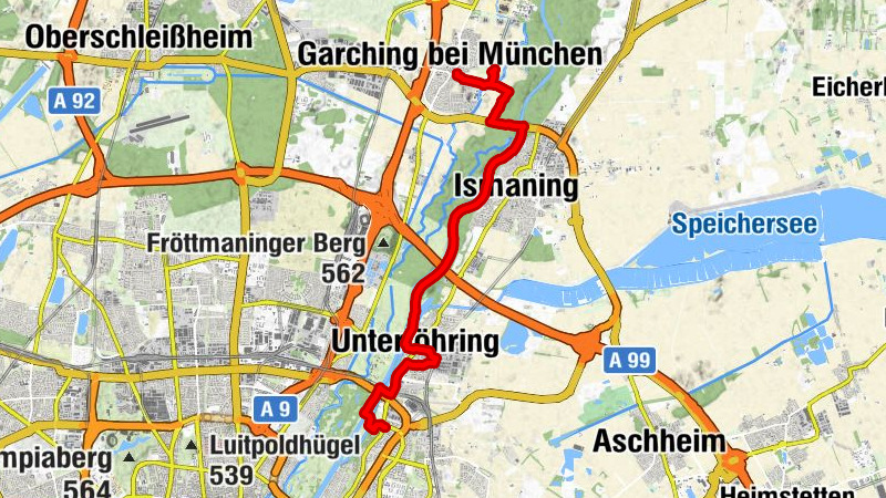 Hike towards CO2-positivity from Garching to Oberfoehring
