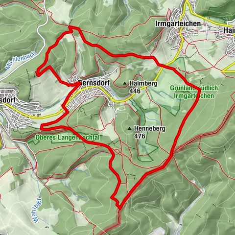 Rothaarsteig-Spur Gernsdorfer Höhentour