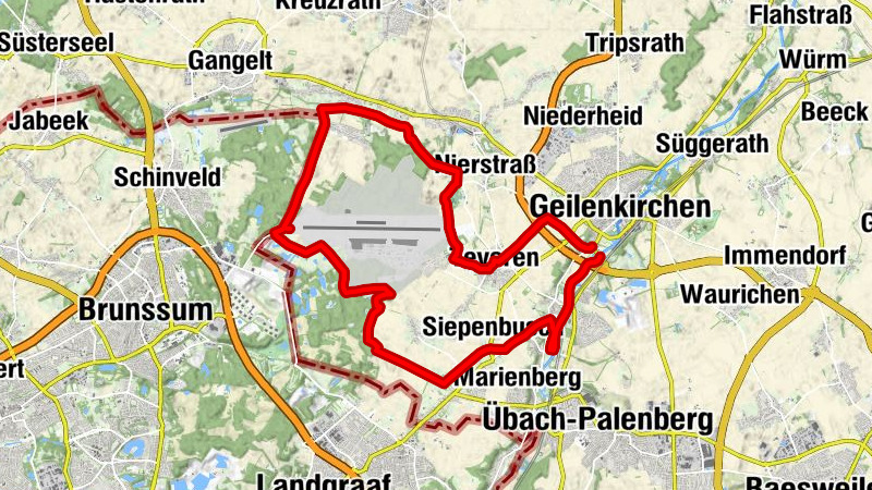 Airbase- Heide- und Wurm Runde