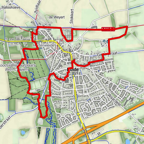 7 km - Rondje Rolde