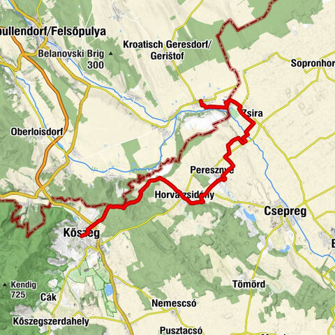 BERNSTEIN TRAIL East Route | Stage 8 | Lutzmannsburg - Köszeg (HU)