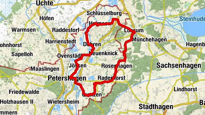 Heringsfängerroute Petershagen