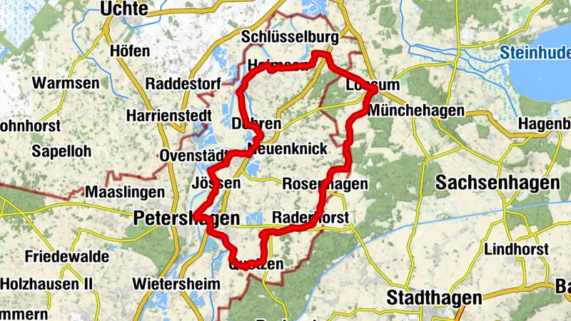Herring Catchers' Route Petershagen