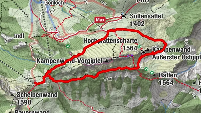 Kampenwand Umschreitung