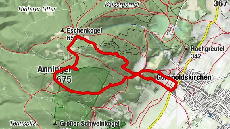 Anninger ab Gumpoldskirchen