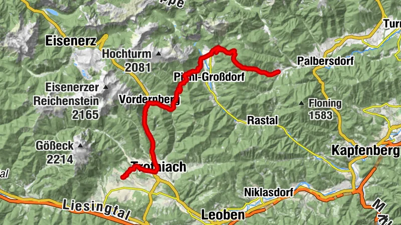 Romea Strata, Vienna-Roma, tappa #7, Etmißl nach Schardorf 