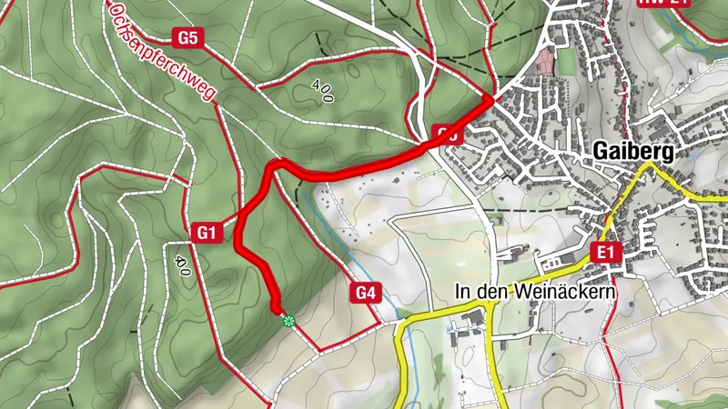 Themenpfad Gaiberg und der Wald