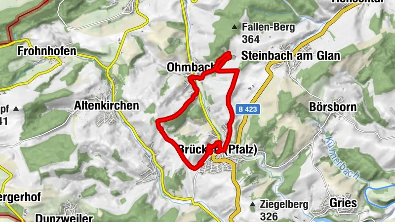 Brücken (Pfalz) - Alte Schmiede - St. Laurentius - Los Hermanos