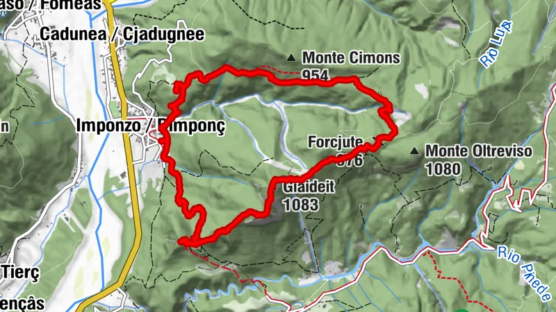Anello Pieve San Floriano- Monte Gaideit