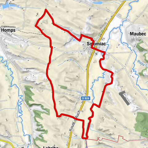 Solomiac - Sentier des pigeonniers