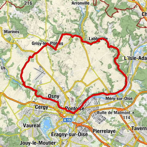 Bike route: in the footsteps of Van Gogh and Pissarro