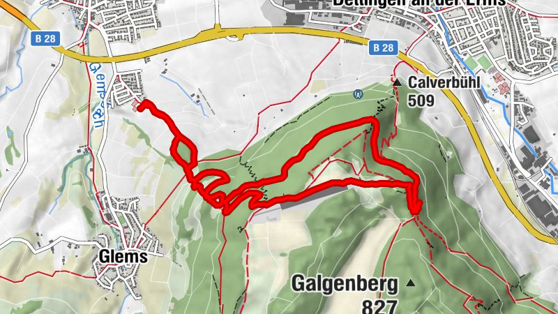 Wanderparkplatz Janheim - Höllenlöcher - Rossfeld